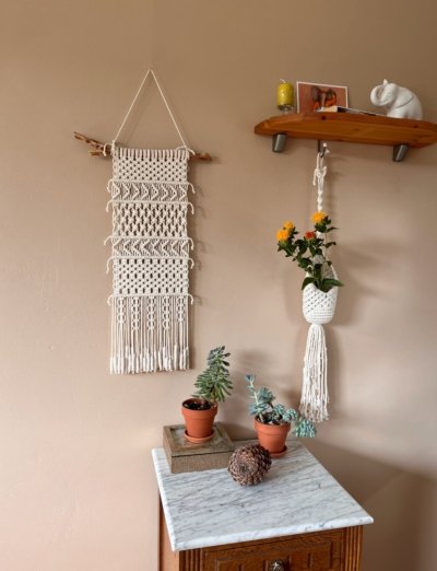 Wall hanging Path of patterns I